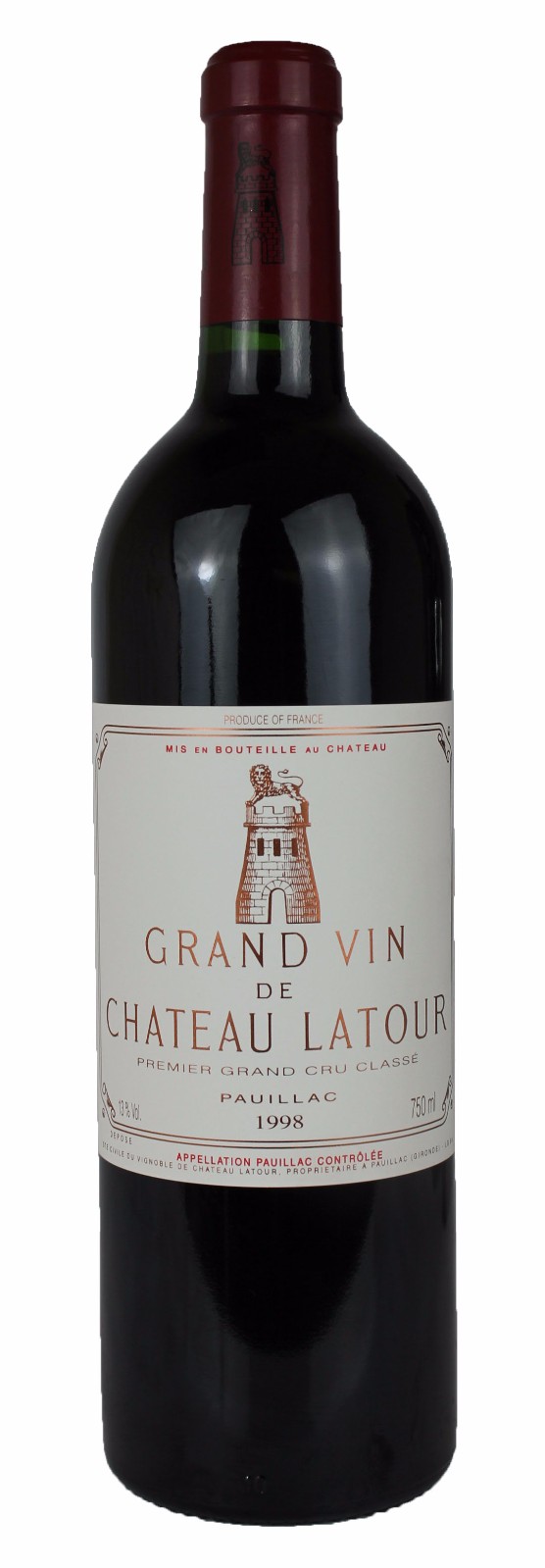 Chateau Latour 1998 Pauillac 1er Grand Cru Classe | Vintage Wine